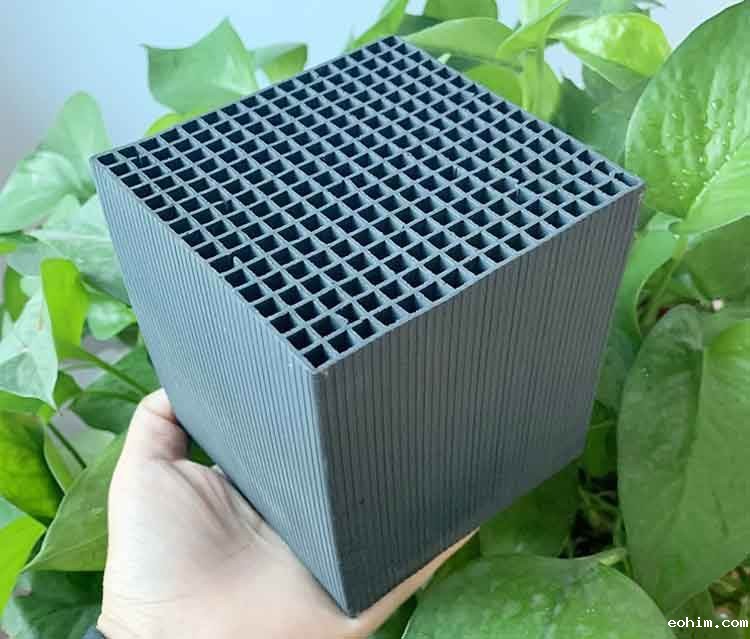 蜂窝活性炭为什么是以块为单位?一立方蜂窝活性炭是多少块?