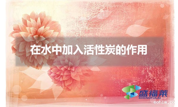 在水中加入活性炭的作用（活性炭在不同水资源中的原理）