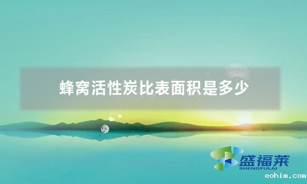 蜂窝活性炭比表面积是多少