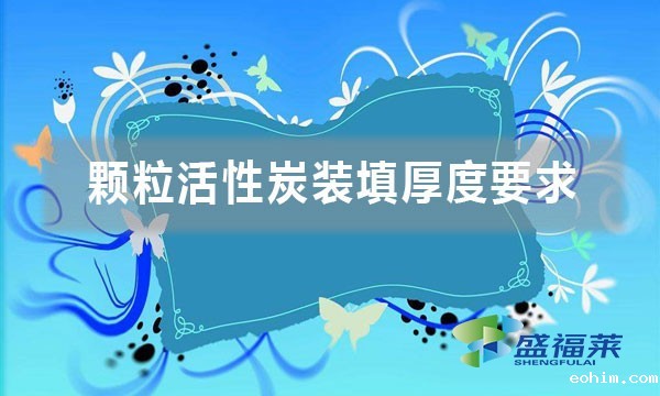 颗粒活性炭装填厚度要求