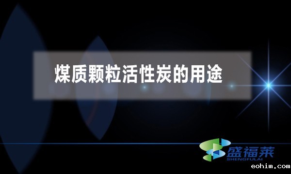 煤质颗粒活性炭的用途
