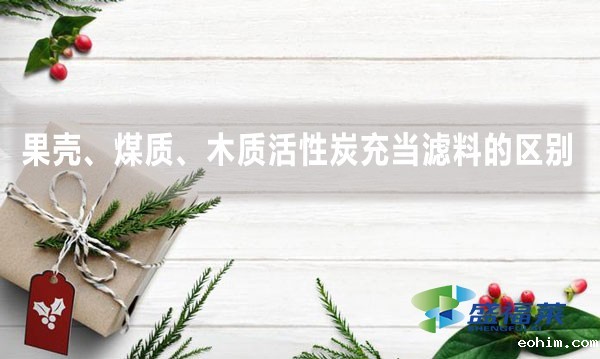 果壳、煤质、木质活性炭充当滤料的区别