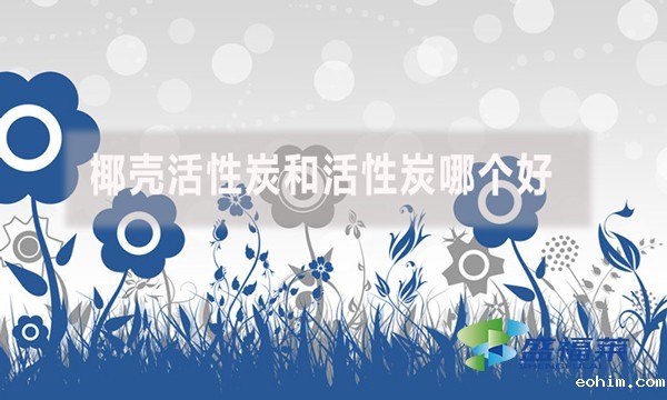 椰壳活性炭和活性炭哪个好