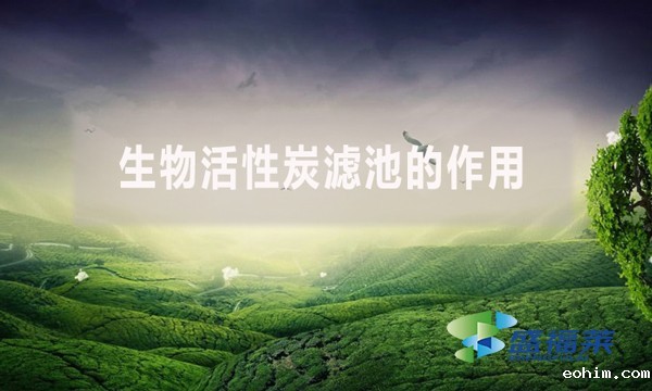生物活性炭滤池的作用