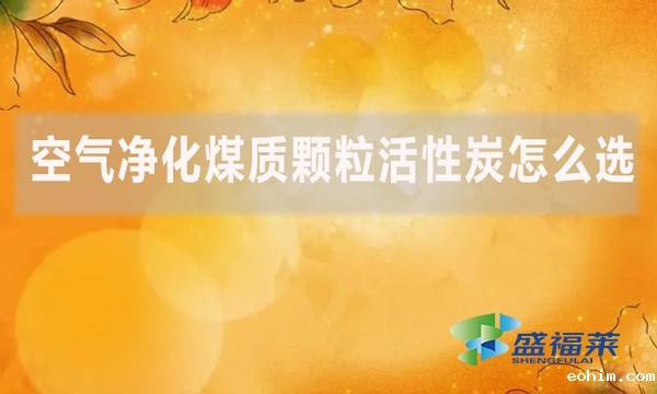 空气净化煤质颗粒活性炭怎么选？