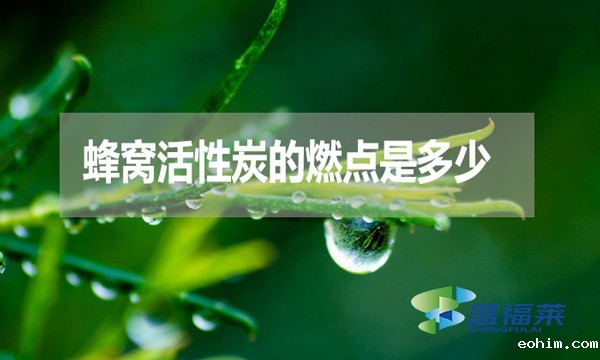 蜂窝活性炭的燃点是多少？可以点燃吗？
